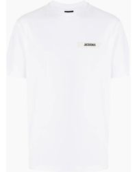 Jacquemus - T-Shirt With Gros Grain Logo - Lyst