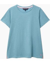 Crew - Perfect Stripe Short Sleeve T-Shirt - Lyst