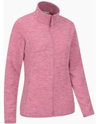Mountain Warehouse - Ladies Snowdon Ii Melange Full Zip Fleece Jacket - Lyst