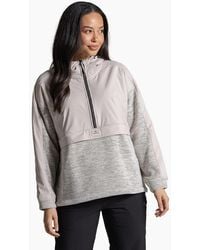 Craghoppers - Hanna Hooded Hybrid Half Zip Fleece - Lyst