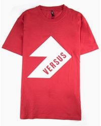 Versus - Versace Versus Printed Logo T Shirt - Lyst