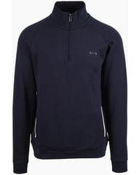 BOSS - Boss Boss Sense Half Zip Jacket Dark - Lyst