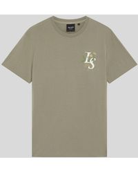 Lyle & Scott - Botanical Graphic T-Shirt - Lyst