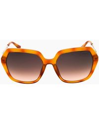 Guess - Blonde Havana Sunglasses - Lyst