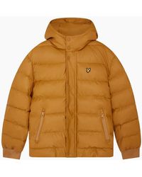 Lyle & Scott - Lyle & Scott Anniversary Rubberised Puffer Jacket - Lyst