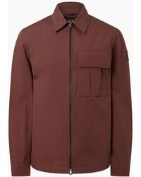 Belstaff - Cargo Overshirt A1-26 Oxblood - Lyst