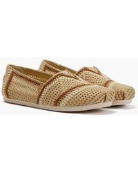 TOMS - Alpargata Classic Cotton Dark Espadrilles - Lyst