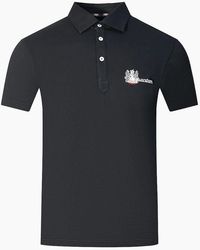 Aquascutum - Aldis Brand London Logo Polo Shirt - Lyst