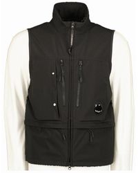 C.P. Company - Shell-R Hooded Lens Vest - Lyst