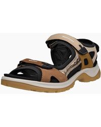 Ecco - Offroad Nubuck Outdoor Walking Sandals - Lyst