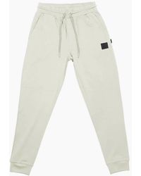 Aquascutum - Solid Patterned Tapered Fit Slim Joggers - Lyst