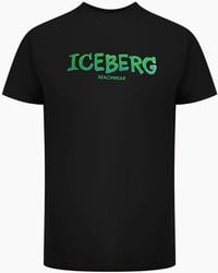 Iceberg - Ice Bold Logo T-Shirt - Lyst