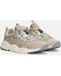 Flower Mountain - Yamabushi Suede/Nylon Dove Trainers - Lyst
