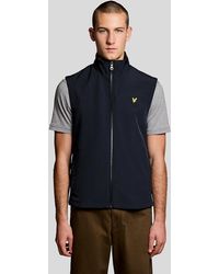 Lyle & Scott - Mesh-Back Softshell Gilet - Lyst