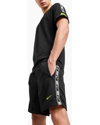Nike - Tracksuit T Shirts Tape Shorts Set Nsw Repeat Terry Shorts Cotton Tee - Lyst