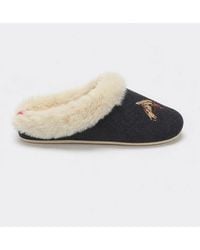 Joules - Slippet Luxe Mules Horse - Lyst