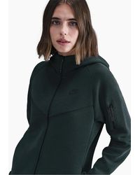 Nike - Tech Solid Patterned Hooded Neck Jacket - Lyst