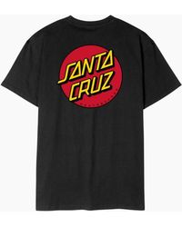 Santa Cruz - Classic Dot Short Sleeve T-Shirt - Lyst