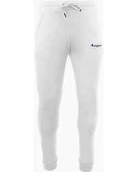 Aquascutum - Solid Patterned Ribbed Cuff Slim Joggers - Lyst
