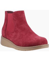 Hush Puppies - Leonie Suede Boots - Lyst