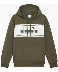 Diadora - Logo Rifle Hoodie - Lyst