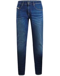 DIESEL - 2019 D-Strukt Dark Denim Pants - Lyst