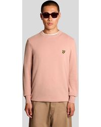 Lyle & Scott - Cotton Crew Neck Jumper - Lyst