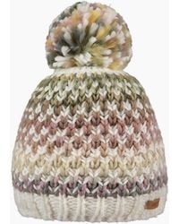Barts - Nicole Knitted Lined Warm Winter Beanie Bobble Hat - Lyst