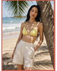 Nooki Design - Petra Embroidered Cutout Shorts - Lyst