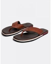 Oliver Sweeney - Saltash Leather Flip Flops - Lyst