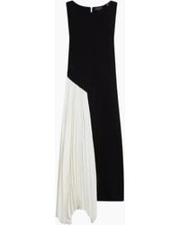 Ted Baker - Zeera Sleeveless Knit Dress With Contrast Pane - Lyst