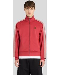 Lyle & Scott - Sports Striped Taped Track Jacket - Lyst