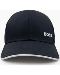 BOSS - Logo-Print Cap - Lyst
