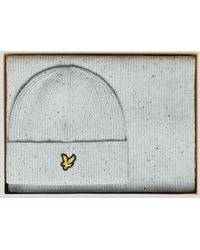 Lyle & Scott - Donegal Scarf And Beanie Set - Lyst