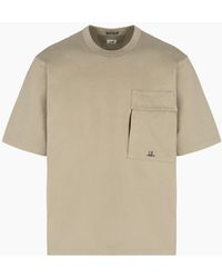 C.P. Company - 30/2 Mercerized Pocket T Shirt - Lyst