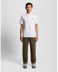 Lyle & Scott - Washed Cotton Trousers - Lyst