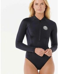 Rip Curl - Rip Curl Classic Surf Surfsuit Long Sleeve Rash Vest - Lyst