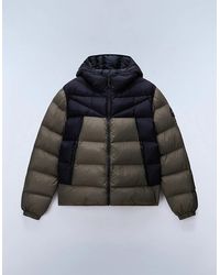 Napapijri - Molveno Hooded Puffer Jacket - Lyst