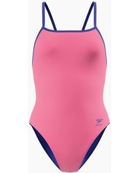 Speedo - Ladies Solid Triback One Piece Swimsuit - Lyst