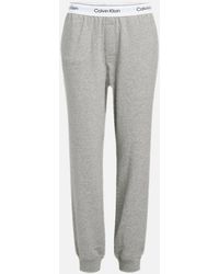 Calvin Klein - Modern Cotton Lounge Jogging Bottoms, Heather - Lyst