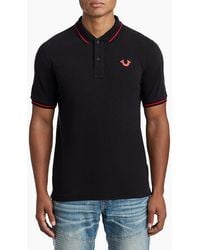 TRUE RELIGION - Casual Polo T Shirt Short Sleeve Cotton Tee Classic Golf - Lyst