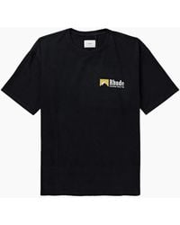 Rhude - International Racing Logo T-Shirt - Lyst