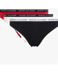 Tommy Hilfiger - Bikini 3 Pack Briefs Desert Sky//Primary - Lyst