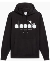 Diadora - Logo Hoodie - Lyst