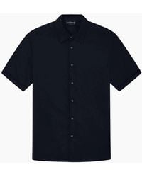 Emporio Armani - Pima Cotton Short Sleeve Shirt - Lyst