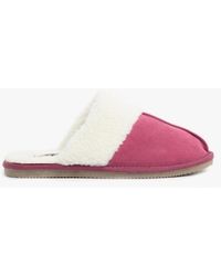 Hush Puppies - Arianna Suede Mule Slippers - Lyst