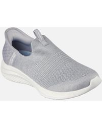 Skechers - Ultra Flex 3.0 Smooth Step Textile Light Trainers - Lyst