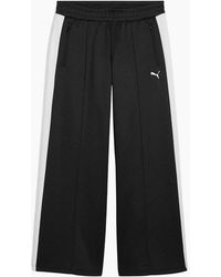 PUMA - Ladies T7 Open Hem Low Rise Joggers - Lyst
