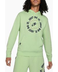 Nike - Fleece Hoodie Jdi Pullover Long Sleeve Winter Hooded Sweatshirts - Lyst