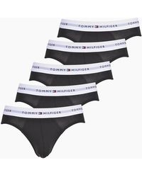 Tommy Hilfiger - 5-Pack Signature Cotton Briefs - Lyst